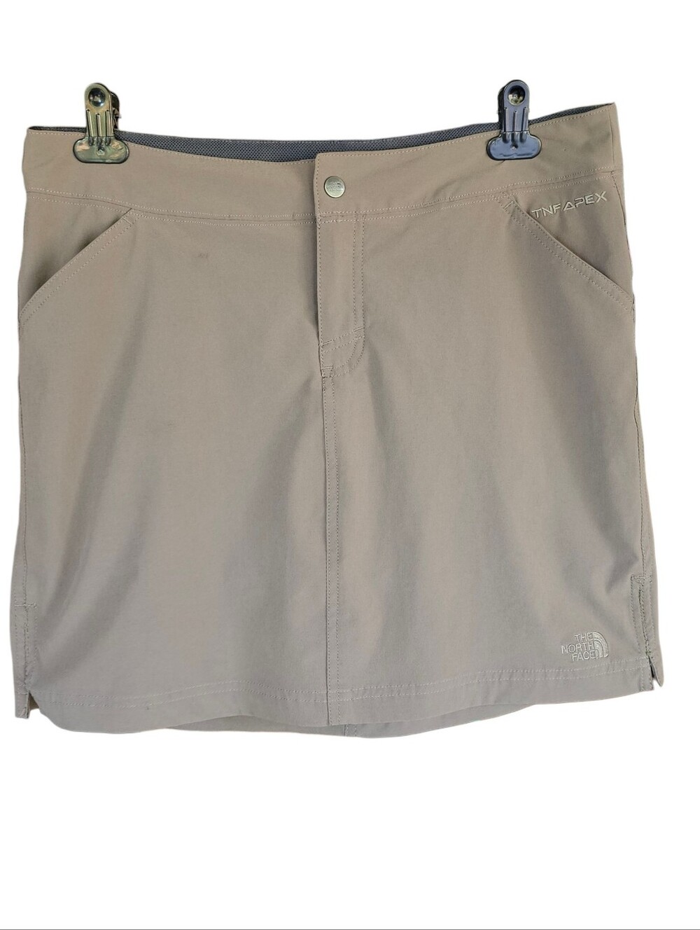 The North Face Taupe Women's APEX Active Mini Skort